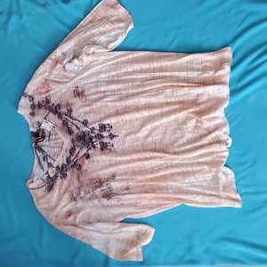 Tees 2 Please size 30/32, Orange-White-Brown.